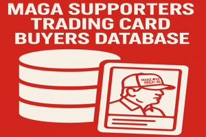MAGA Supporters Trading Card Buyers Database