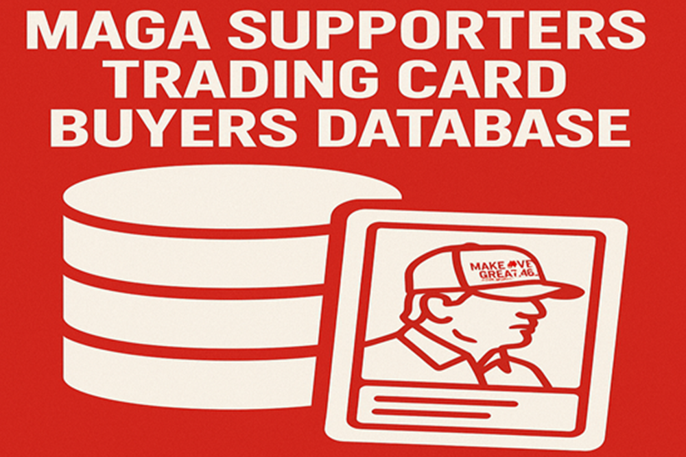 MAGA Supporters Trading Card Buyers Database