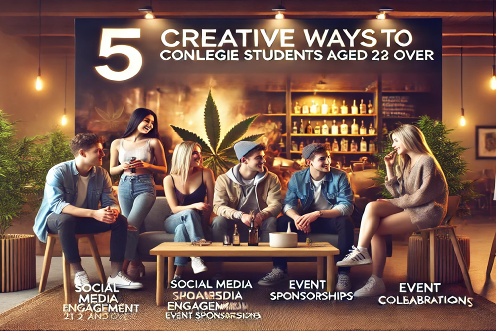 Top 5 Ways to Market Cannabis Products to College Students Aged 21 and Over