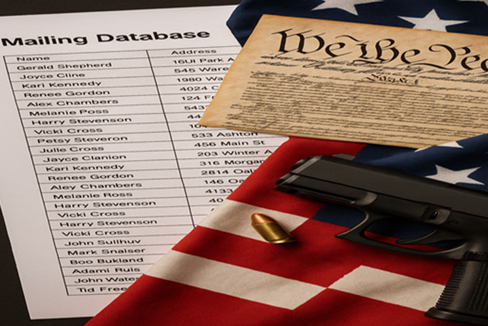 Verified Donors Supporting the Right to Bear Arms – Mailing Database