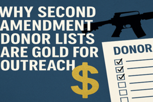 Why Second Amendment donor lists are gold for outreach